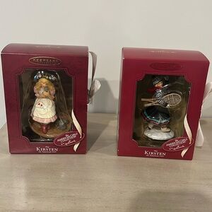 Hallmark American Girl Kirsten Ornaments
